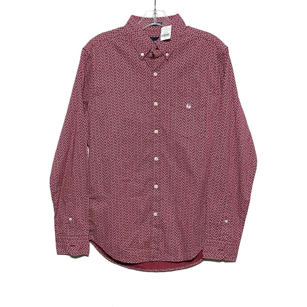 American Eagle Seriously Soft LS Button Shirt Men… - image 1